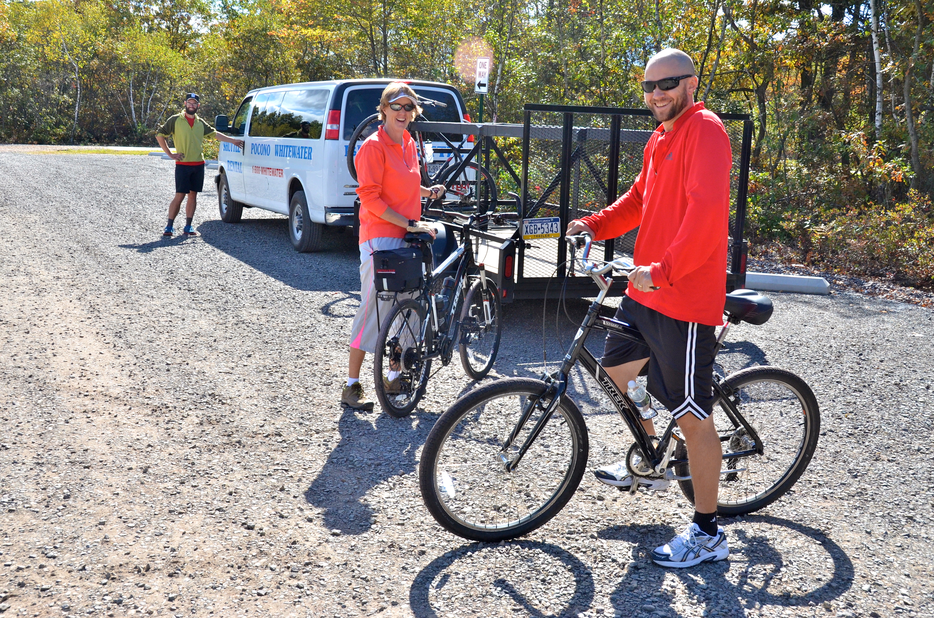 Pocono Biking, Bike Shuttles, New Hope, Washington Crossing, Jim Thorpe PA, Poconos Biking