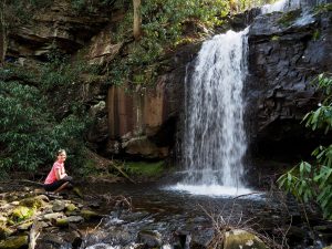 waterfall, waterfalls, waterfall photo, waterfalls photos, Specialty Trips with Pocono Biking, Jim Thorpe, PA