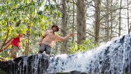 Photo, waterfall, Hiking with Pocono Biking, Jim Thorpe, PA