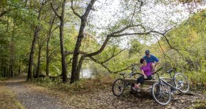 Pocono Biking, Jim Thorpe Biking, Rails to Trails, D&L National Heritage Corridor
