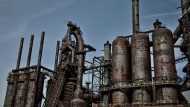 4 day bike tour, Bethlehem Steel in Bethlehem, PA,