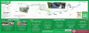 Pocono Biking Rail Trail Map